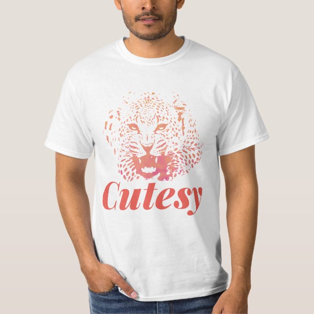 Cutesy Cheetah T-Shirt (Front)