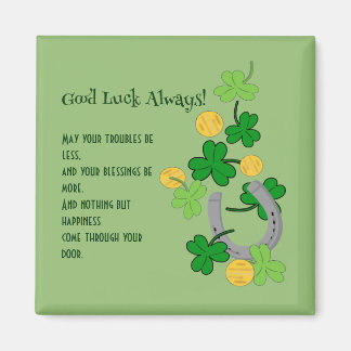 Cutesy Luck for the Irish Magnet