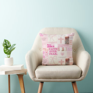 Cutesy Pinky God Praising Pillow