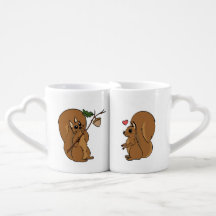 Cutesy Squirrel Love