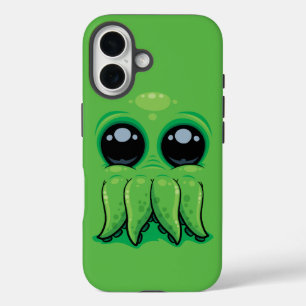 Cutethulhu Cute Cthulhu Face iPhone 16 Case