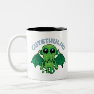 Cutethulhu Two-Tone Coffee Mug