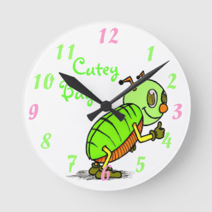 Cutey Bug Wall Clock