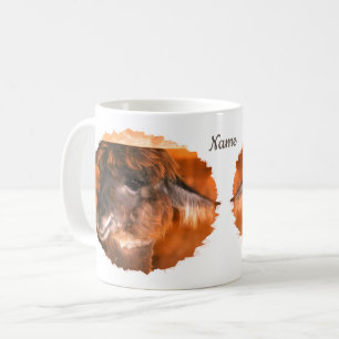 Cutey Llama Animal Personalised Coffee Mug
