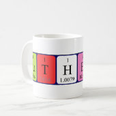 Cuthbert periodic table name mug (Front Left)