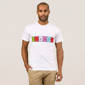 Cuthbert periodic table name shirt (Front Full)