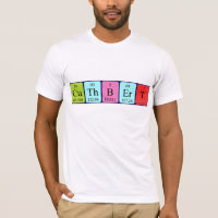 Cuthbert periodic table name shirt