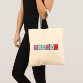 Cuthbert periodic table name tote bag (Front (Product))