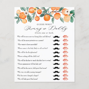 Cutie Baby Shower Game Mummy Daddy