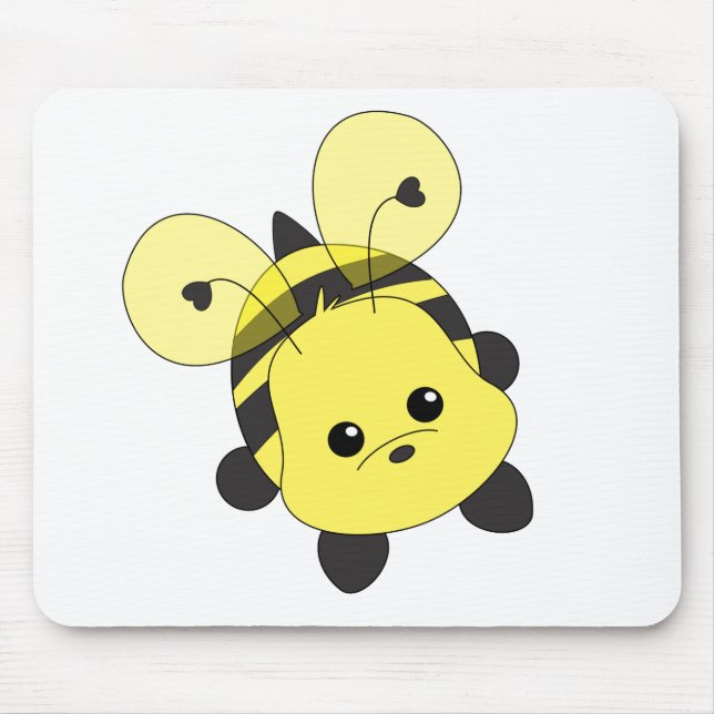 Cutie Bee Mouse Mat (Front)