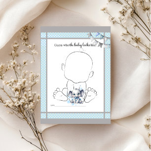 Cutie Blue Elephant - Who will Baby Look Like Game