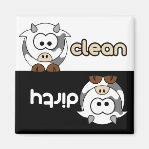 Cutie Cartoon Dishwasher Magnet
