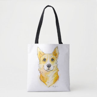 Cutie Corgi Tote Bag