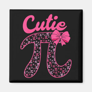 Cutie day cute symbol math teachers women girls magnet