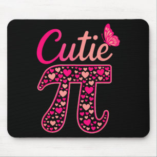 Cutie day funny symbol 314 math teacher day lover mouse mat