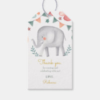 Cutie Elephant Baloons Pink Baby Shower