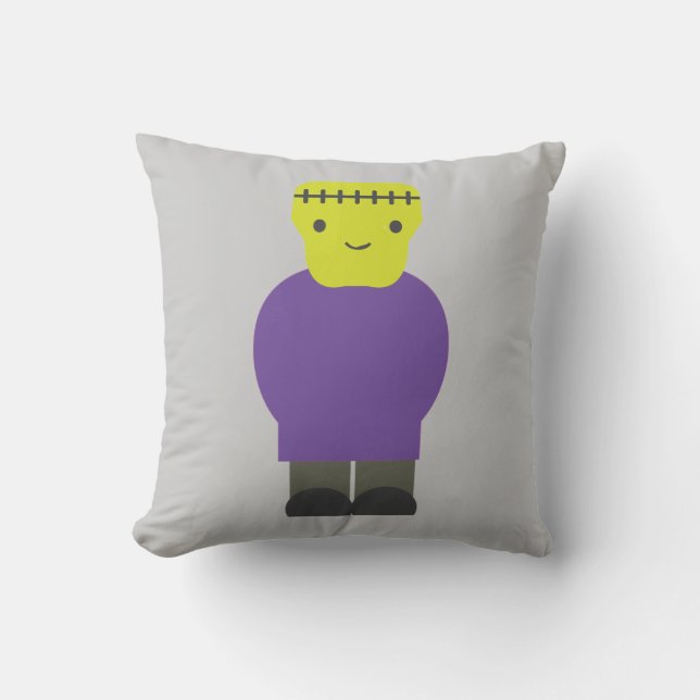 Cutie Frankenstein Monster Cushion (Front)