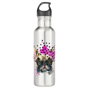 Cutie French Bull Dog 710 Ml Water Bottle