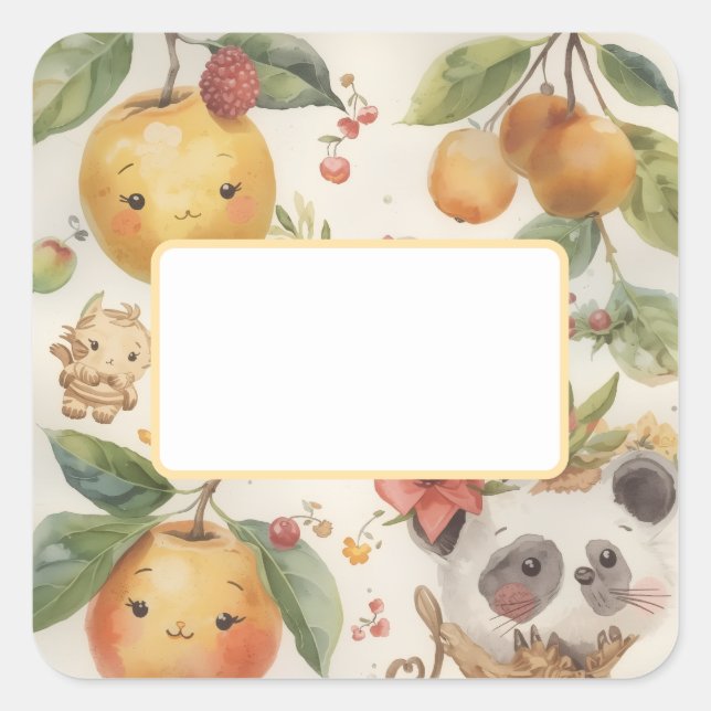 Cutie Fruitie Sticker (Front)