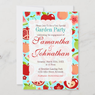Cutie Fruities Invitation