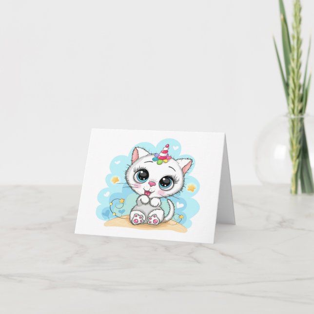 Cutie Kitty Card (Front)