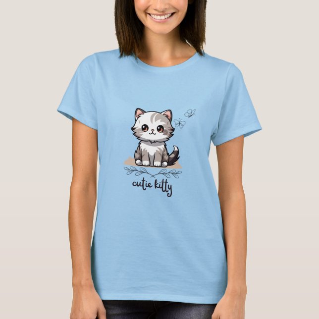 Cutie Kitty T-Shirt (Front)