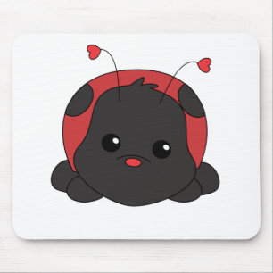 Cutie Lady Bug Mouse Mat