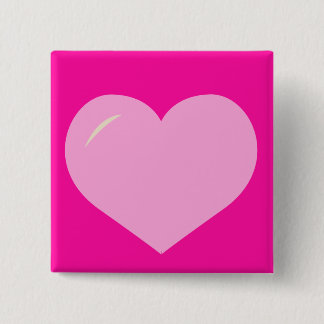 Cutie Love 15 Cm Square Badge