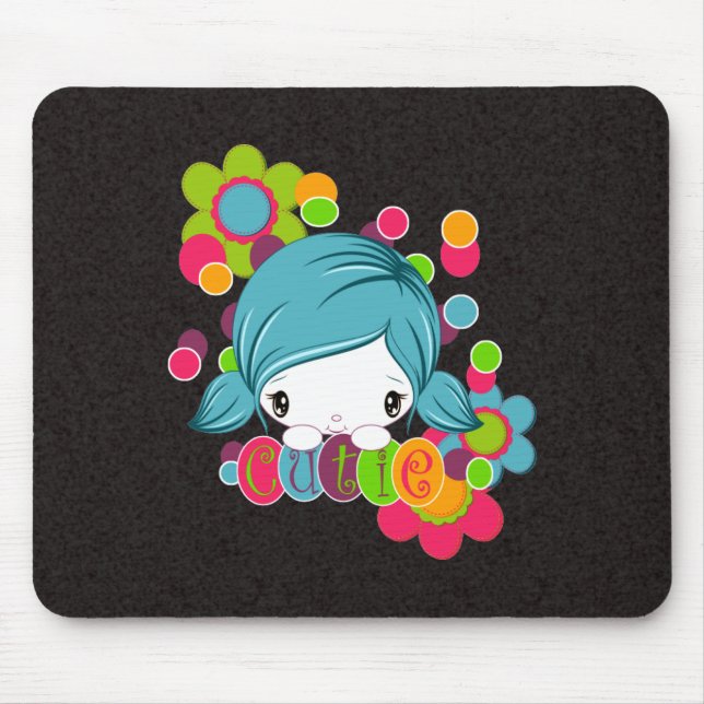 Cutie Mouse Mat (Front)