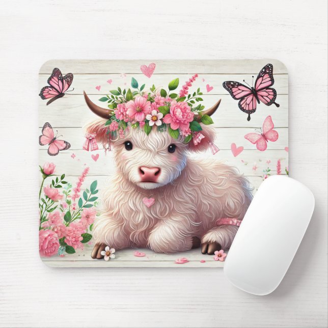 *Cutie  Mouse Mat (With Mouse)