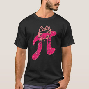 Cutie Pi Cat 3 14 March 14th Math Teacher Funny Vi T-Shirt