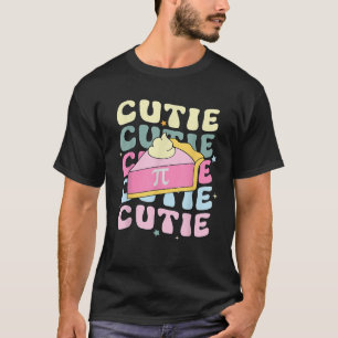 Cutie Pi Day Girls Coquette Bow Happy Pi Day Math  T-Shirt