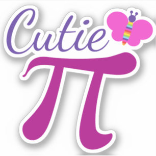 Cutie Pi Funny Math Pun