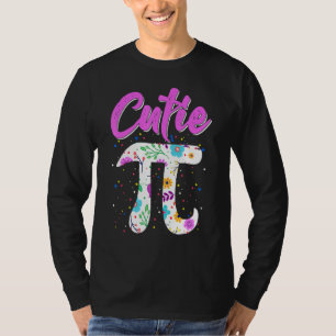 Cutie Pi Number Math Pun Celebrate Mathematics Pi T-Shirt