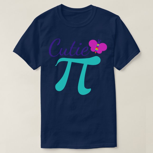 Cutie Pi T-Shirt (Design Front)