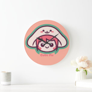 Cutie Pie Anime Large Clock