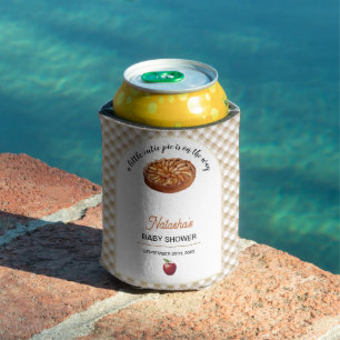 Cutie Pie Apple Pie Thanksgiving Baby Shower Can Cooler