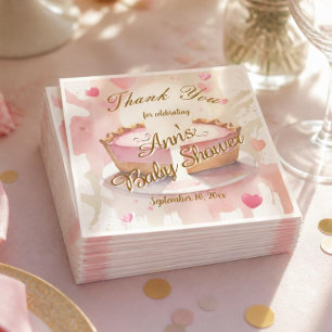 Cutie Pie Baby Shower Napkins
