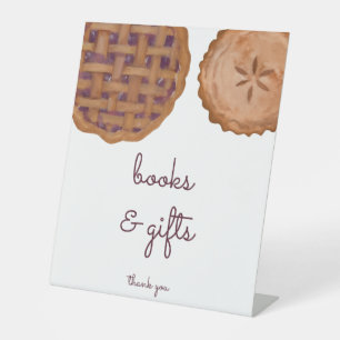 Cutie Pie Books and Gifts Baby Shower Sign