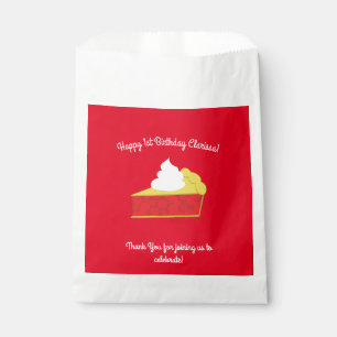Cutie Pie Cherry Birthday Party Favour Bags