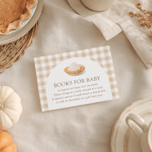 Cutie Pie Fall Baby Shower Books for Baby