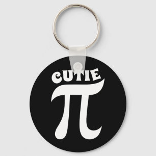 Cutie Pie Funny Pi Day Math Teacher Nerd Geek  Key Ring