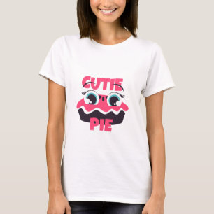 Cutie Pie Funny Simple Modern Cute T-Shirt