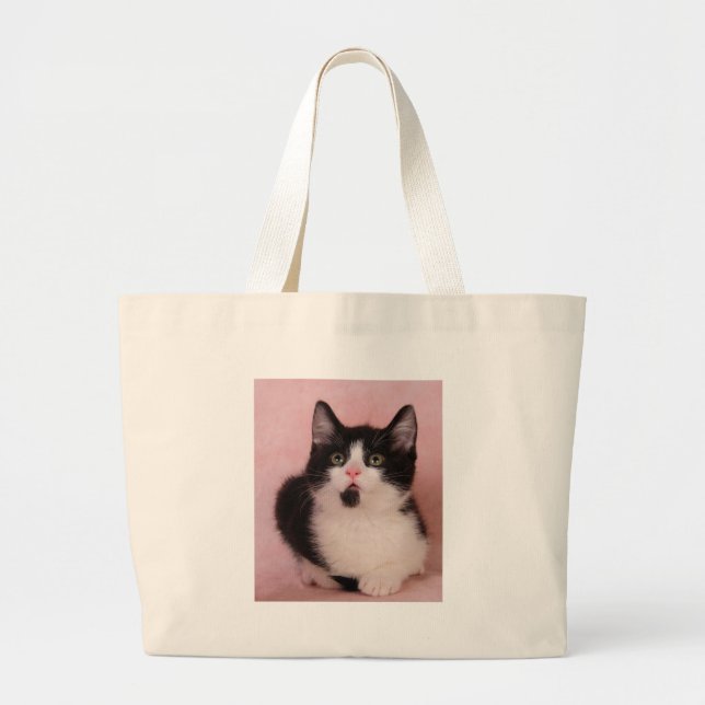 Cutie Pie Large Tote Bag (Front)