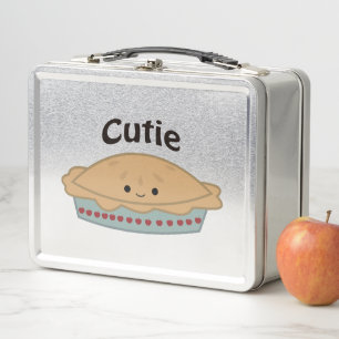 Cutie Pie lunc Metal Lunch Box