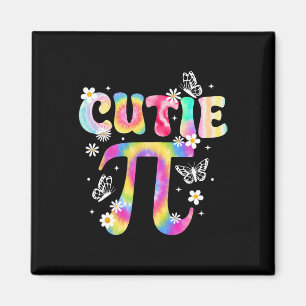 Cutie Pie Pi Day Math Lover Math Teacher 3.14 Pi N Magnet