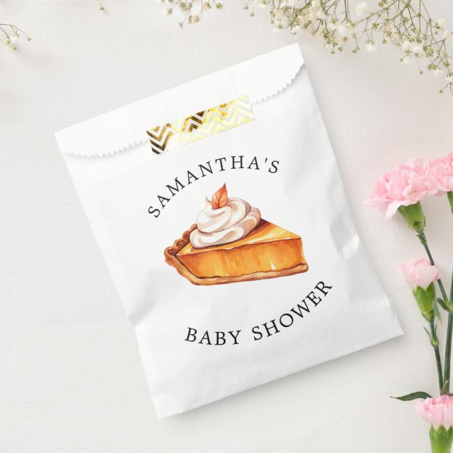 Cutie Pie Pumpkin Fall Baby Shower  Favour Bags (Sealed)