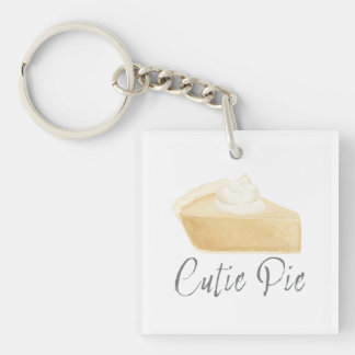 Cutie Pie Pumpkin Pie Keychain – Fall Shower Favou
