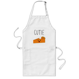 Cutie Pie Pumpkin Pie Long Apron