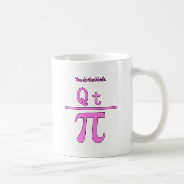 Cutie Pie QT Pi Coffee Mug (Right)